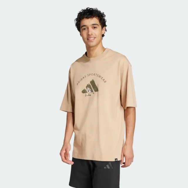 adidas Codes Doodle Scooter Graphic Tee