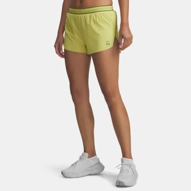Under Armour  Halo Run Women's 2" Shorts Yellow Shade / Yellow Shade / Reflective L