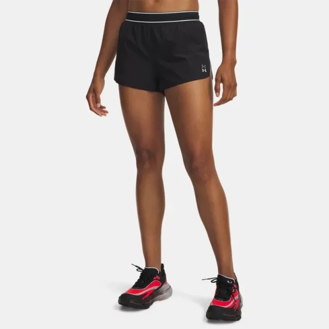 Under Armour  Halo Run Women's 2" Shorts Black / Black / Reflective L