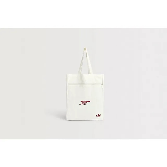 Arsenal adidas 25/26 Third Tote Bag, White