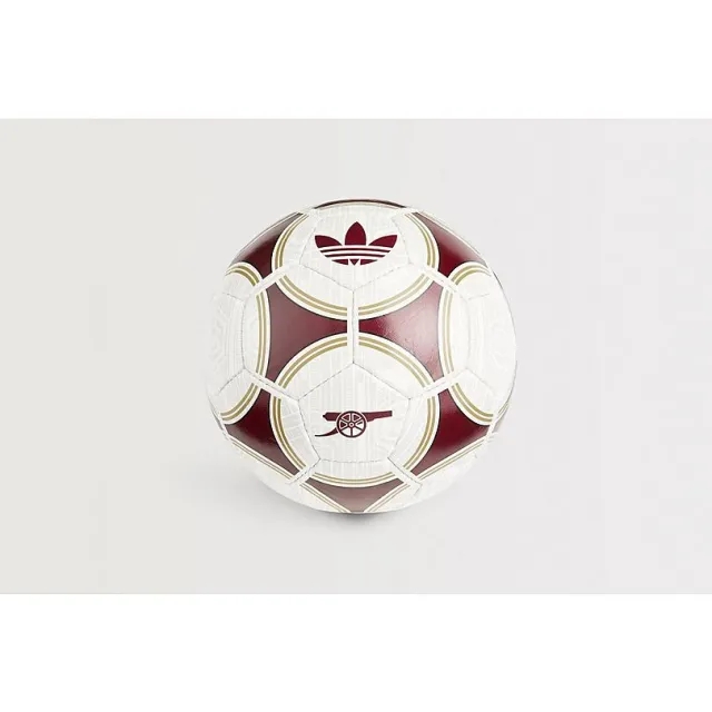 Arsenal adidas 25/26 Third Football Size 5, White