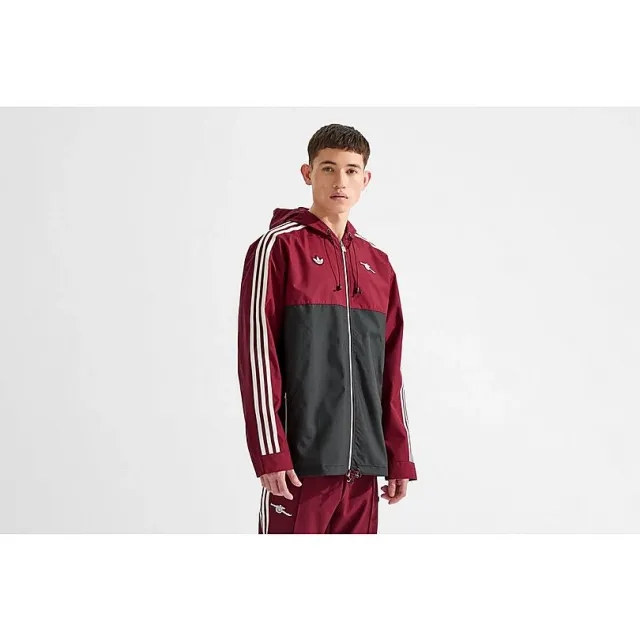 Arsenal adidas 25/26 Terrace Icons Parka, Burgundy