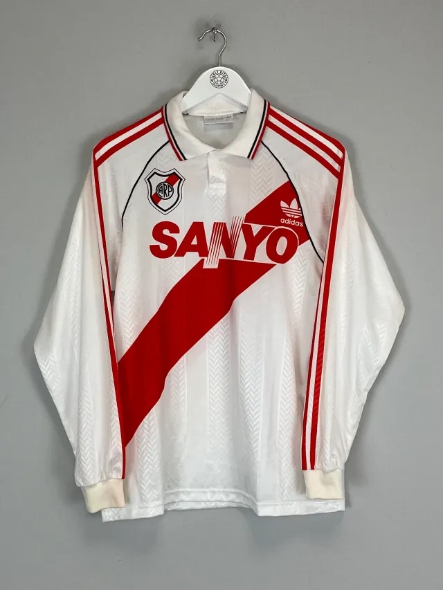 1992/94 RIVER PLATE L/S HOME SHIRT (M) ADIDAS | Cult Kits