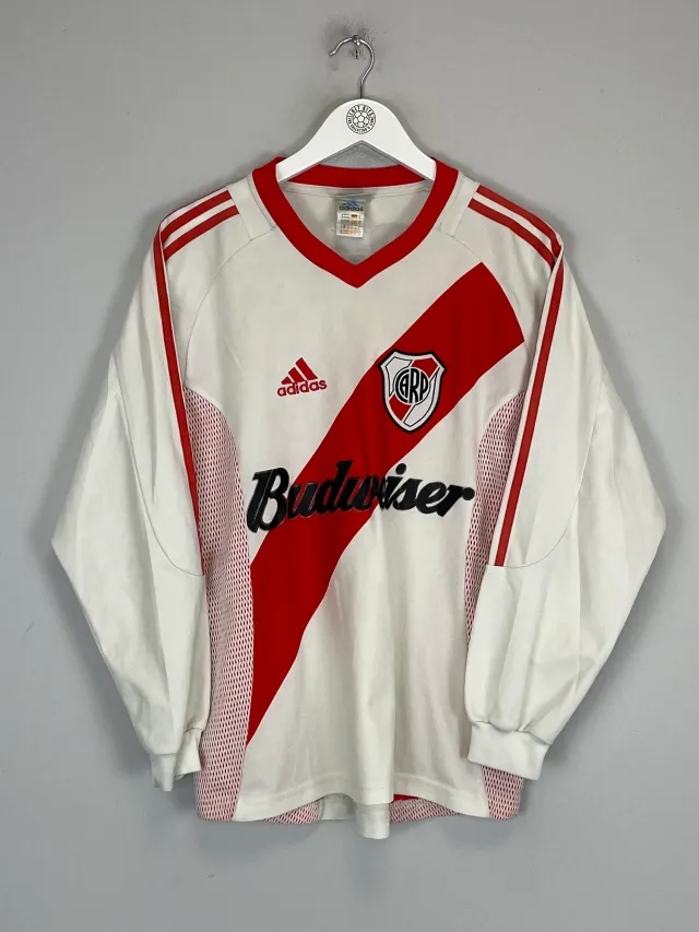 2002/03 RIVER PLATE L/S HOME SHIRT (S) ADIDAS | Cult Kits
