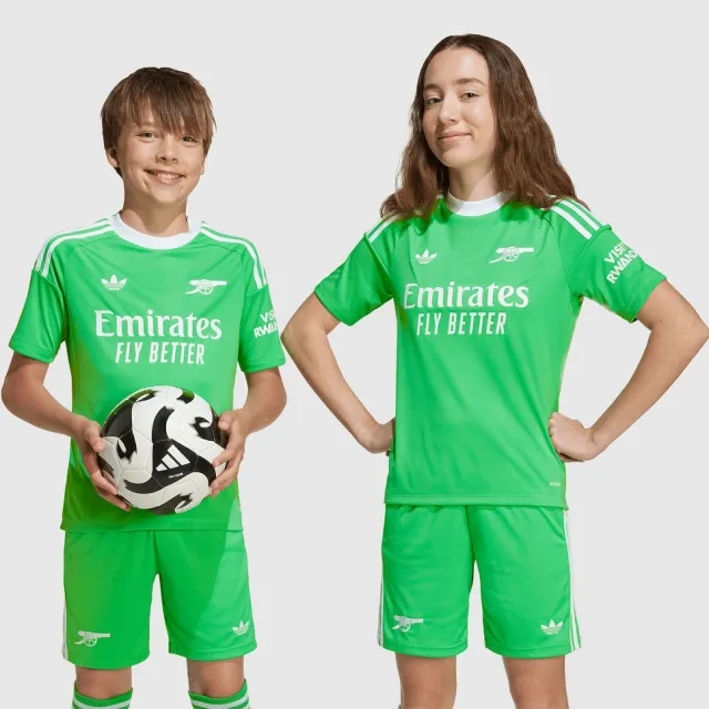 adidas Originals Arsenal 25 26 Kids Third GK Shirt