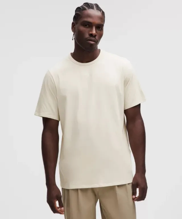 lululemon – Men's Organic Classic-Fit T-Shirt – Color White – Size L