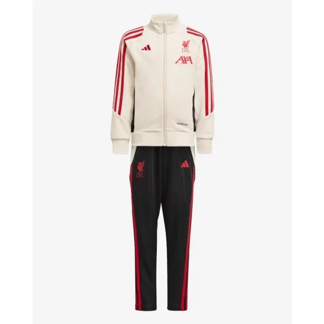 LFC adidas Little Kids 25/26 Domestic Tracksuit White