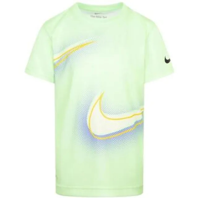 Nike  GT7389  boys's Children's T shirt in Green