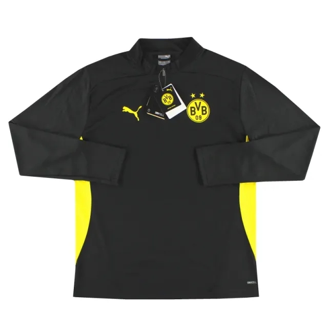 2024-25 Borussia Dortmund Puma 1/4 Zip Training Top *BNIB* - Dortmund / BNIB 