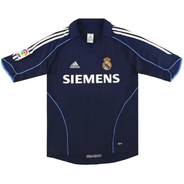 2005-06 Real Madrid adidas Away Shirt S - Real Madrid / Excellent 