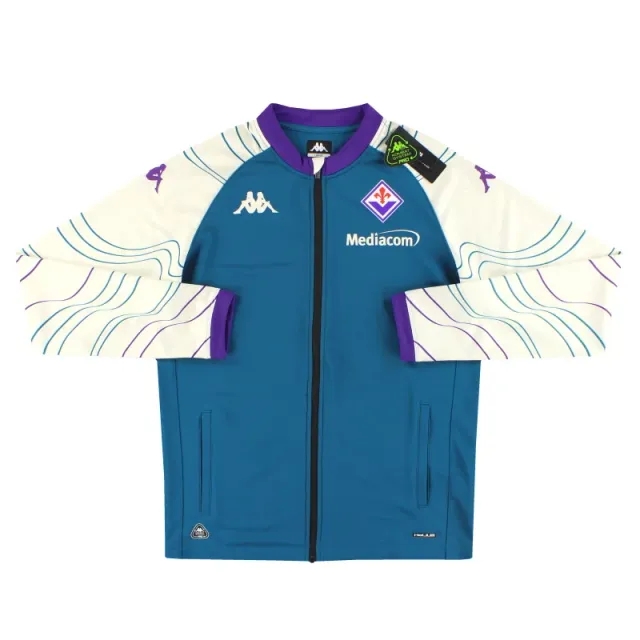 2025-26 Fiorentina Kappa Pre-Match Track Top *BNIB* - Fiorentina / BNIB 