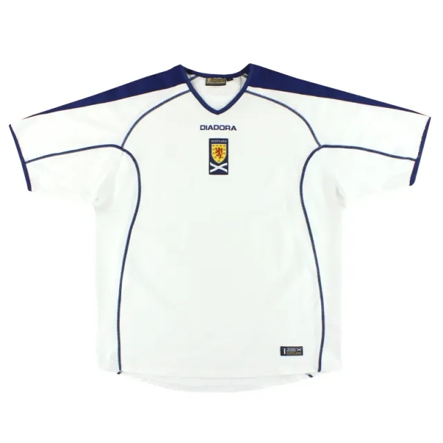 2003-05 Scotland Diadora Away Shirt XL - Scotland / Very Good 