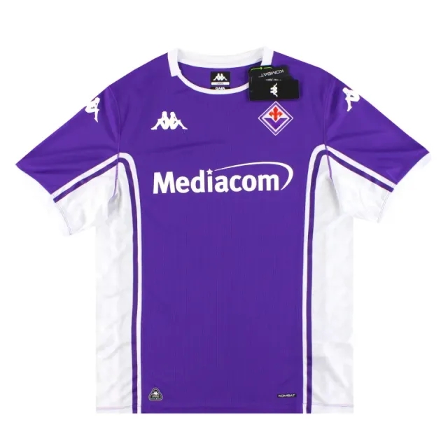2025-26 Fiorentina Kappa Kombat Home Shirt *BNIB* - Fiorentina / BNIB 