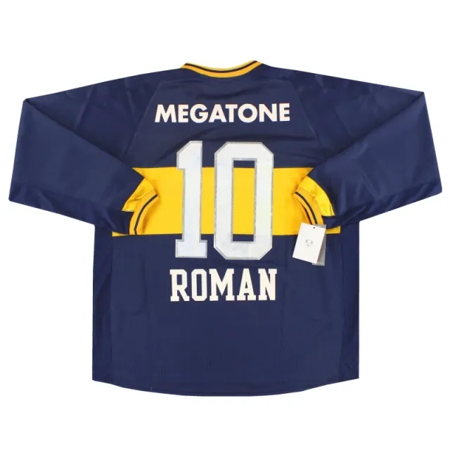 2006-07 Boca Juniors Nike Home Shirt Roman #10 L/S *w/tags* L - Central and South American Clubs / w/tags 