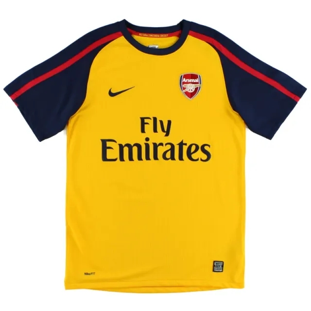 2008-09 Arsenal Nike Away Shirt M - Arsenal / Excellent 
