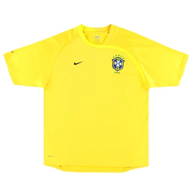 2008-10 Brazil Nike Training Shirt XL - Brazil / Very Good 