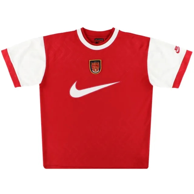 1994-96 Arsenal Nike Training Shirt L - Arsenal / Excellent 