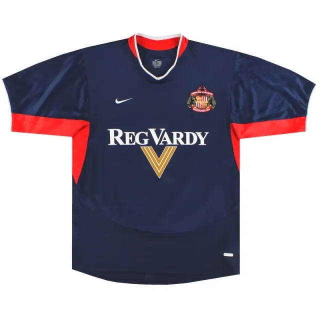 2003-04 Sunderland Nike Away Shirt *Mint* M - Sunderland / Mint 
