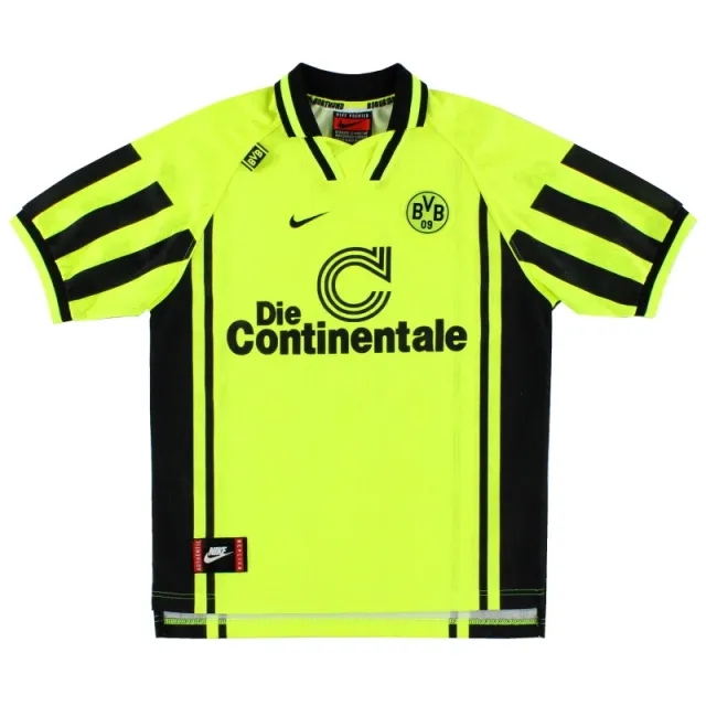 1996-97 Borussia Dortmund Nike Home Shirt *Mint* XXL - Dortmund / Mint 