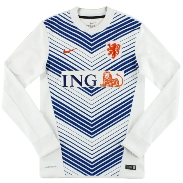 2014-15 Holland Nike Pre-Match Training Top S - Holland / Excellent 