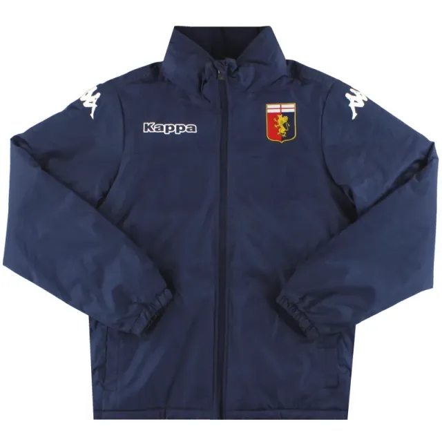 2018-19 Genoa Kappa Padded Coat Y - Other Italian Clubs / Excellent 