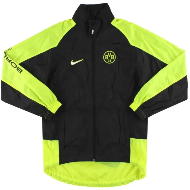 1997 Borussia Dortmund Nike Windbreaker Jacket *Mint* S - Dortmund / Mint 