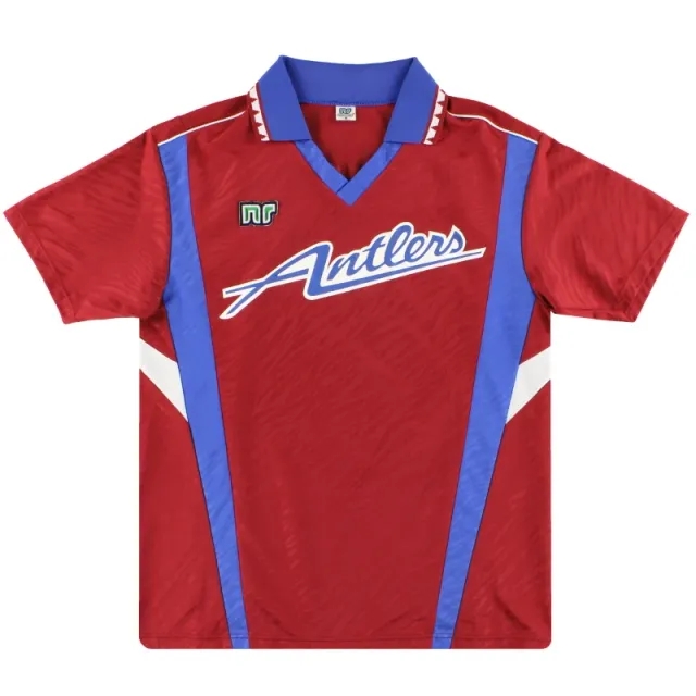 1992-93 Kashima Antlers Ennerre Home Shirt M - Other World Clubs / Excellent 