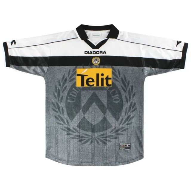 2000-01 Udinese Diadora Third Shirt *Mint* L - Other Italian Clubs / Mint 
