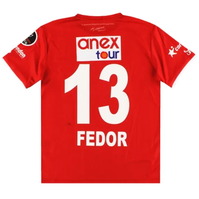2021-22 Antalyaspor Player Issue Third Shirt Fedor #13 L - Other Turkish Clubs / Excellent 