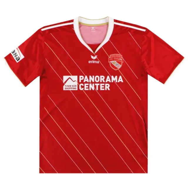 2011-12 FC Thun Erima Home Shirt L - Other European Clubs / Excellent 