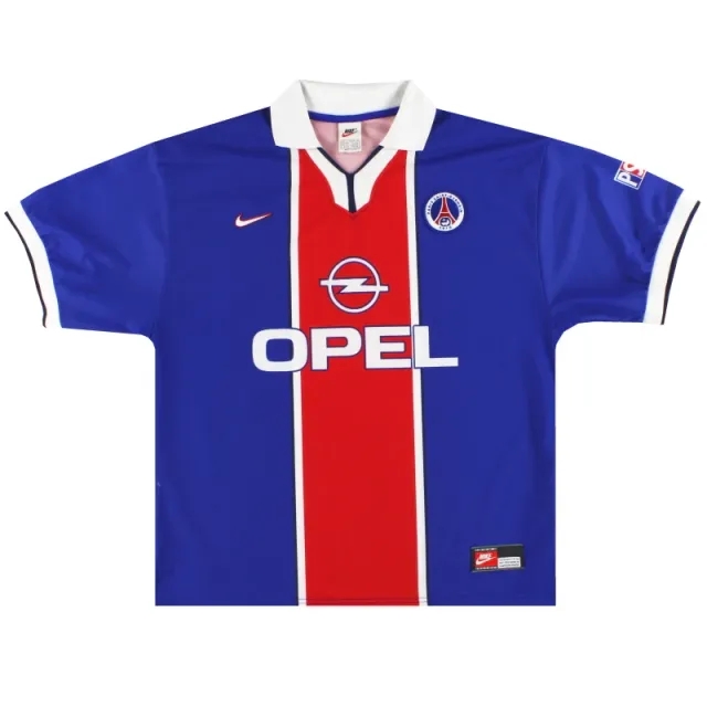 1997-98 Paris Saint-Germain Nike Home Shirt *Mint* XL - Paris Saint-Germain / Mint 