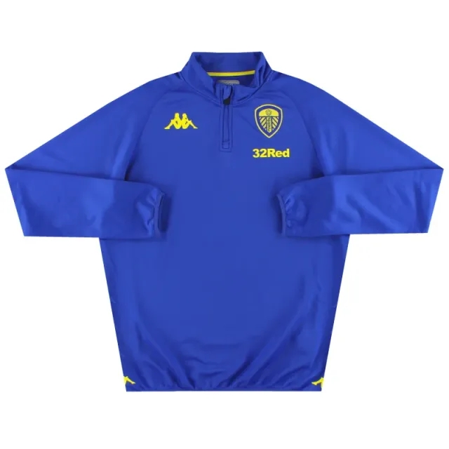 2019-20 Leeds Kappa 1/4 Zip Training Top M - Leeds / Excellent 