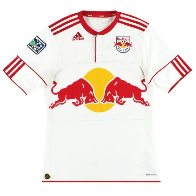 2010-11 New York Red Bulls adidas Home Shirt S - USA Soccer Clubs / Excellent 