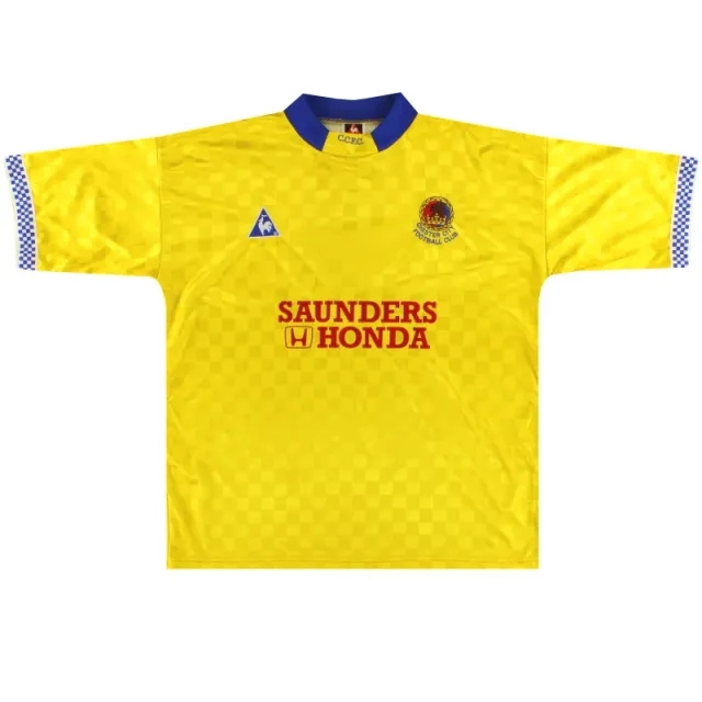 1996-97 Chester City Le Coq Sportif Away Shirt XL - Chester FC / Very Good 