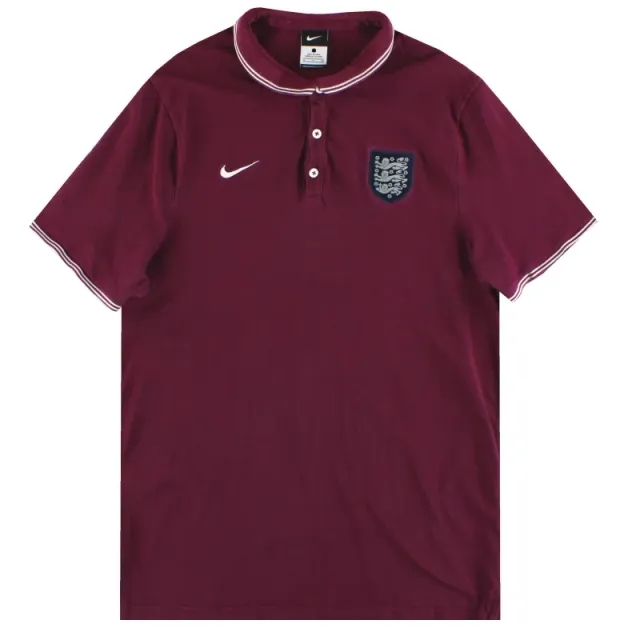 2014-15 England Nike Polo Shirt XL - England / Excellent 