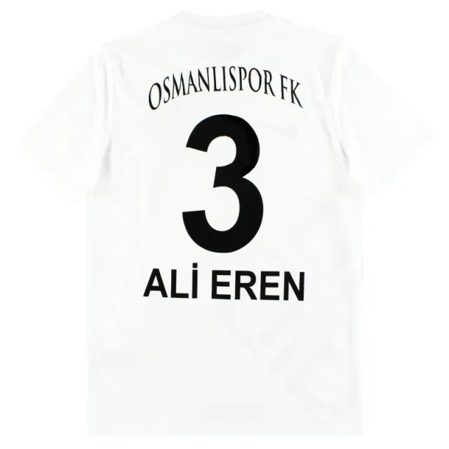 2019-20 Osmanlispor Nike Third Shirt Ali Eren #3 *As New* M - Other Turkish Clubs / As New 