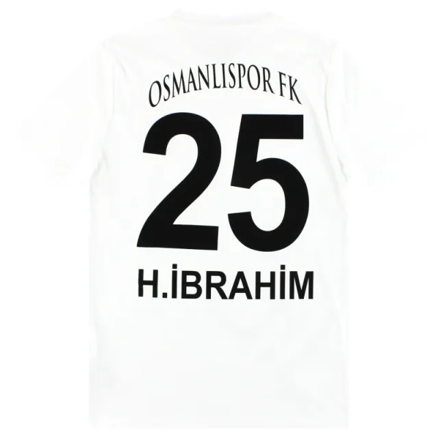 2019-20 Osmanlispor Nike Third Shirt H.Ibrahim #25 *As New* M - Other Turkish Clubs / As New 