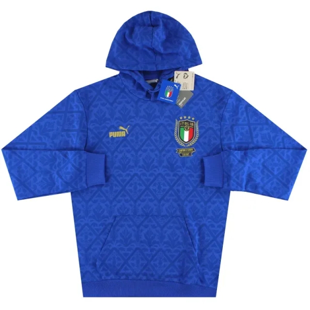 2021 Italy Puma 'Campioni D'Europa' Winter Hoodie *BNIB* - Italy / BNIB 