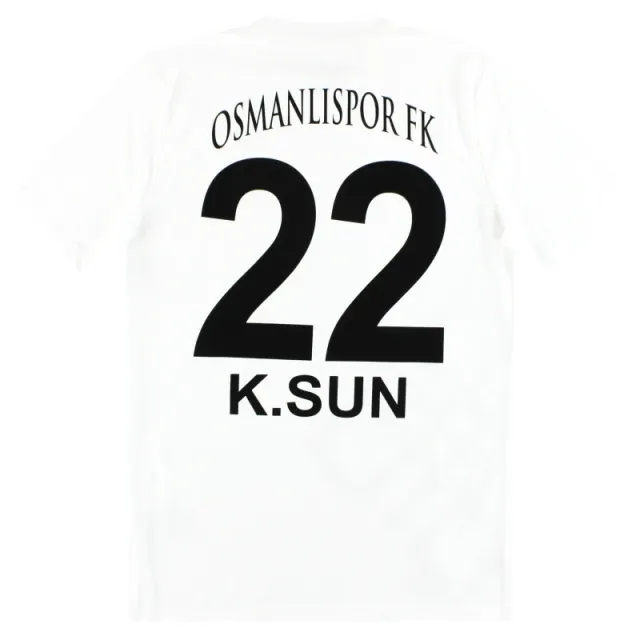 2019-20 Osmanlispor Nike Third Shirt K.Sun #22 *As New* M - Other Turkish Clubs / As New 