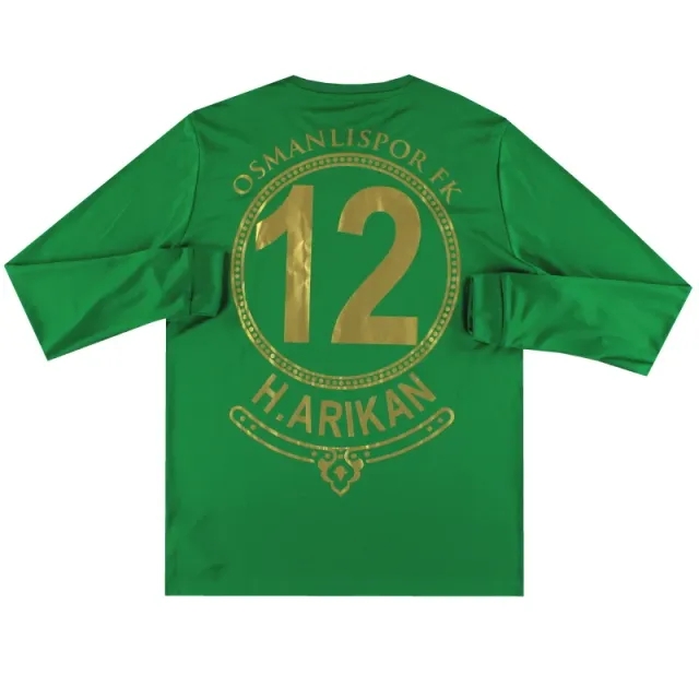 2017-18 Osmanlispor Nike Match Issue GK Shirt H. Arikan #12 *As New* XL - Other Turkish Clubs / As New 