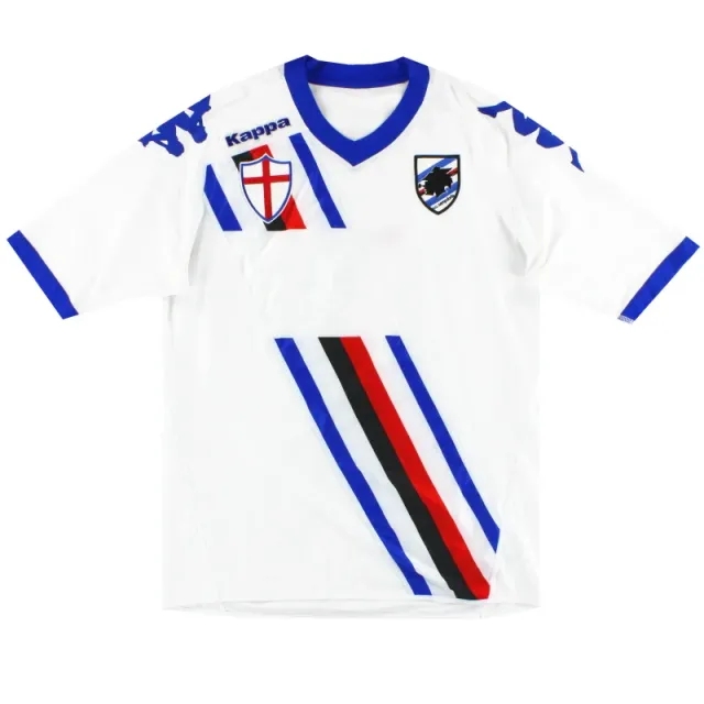 2011-12 Sampdoria Kappa Away Shirt XL - Sampdoria / Excellent 