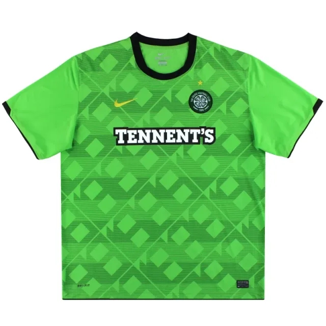 2010-11 Celtic Nike Away Shirt L - Celtic / Excellent 
