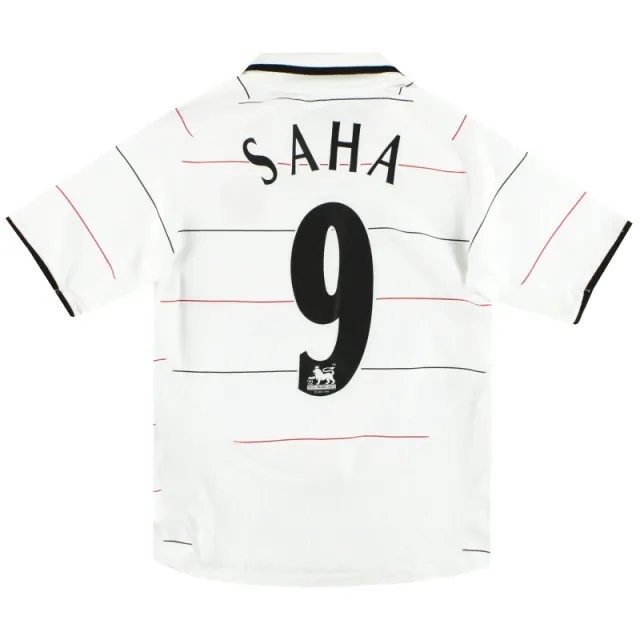 2003-05 Manchester United Nike Third Shirt Saha #9 M.Boys - Manchester United / Excellent 