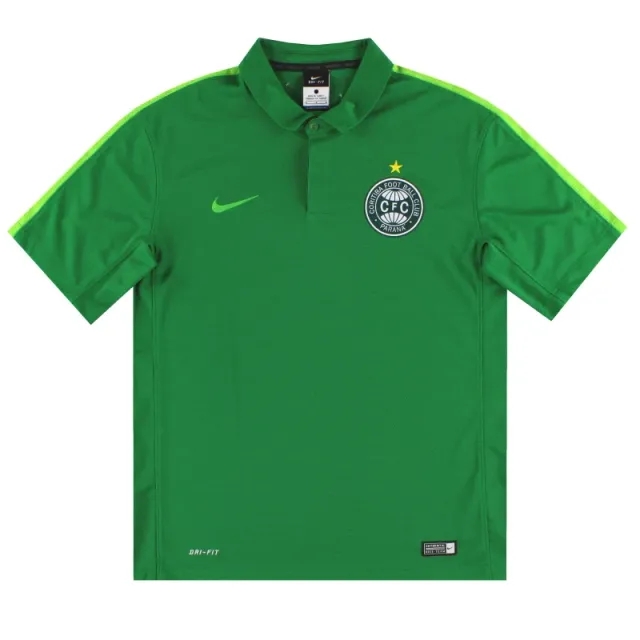 2015-16 Coritiba Nike Polo Shirt M - Central and South American Clubs / Excellent 
