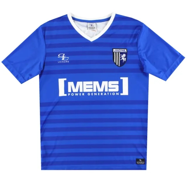 2016-17 Gillingham Home Shirt *Mint* S - Gillingham / Mint 