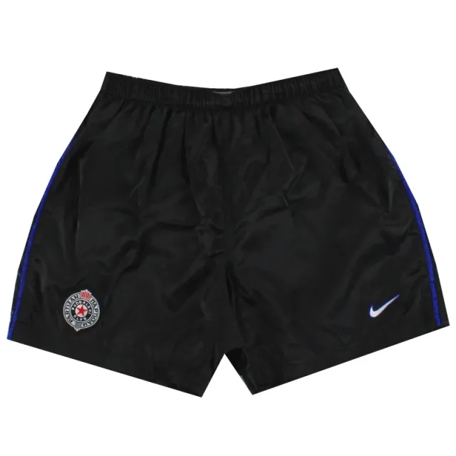1998-00 FK Partizan Nike Home Shorts *As New* M - Other European Clubs / As New 
