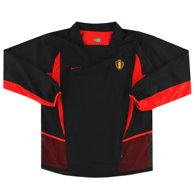 2002-04 Belgium Nike Player Issue Away Shirt L/S *Mint* XL - Belgium / Mint 