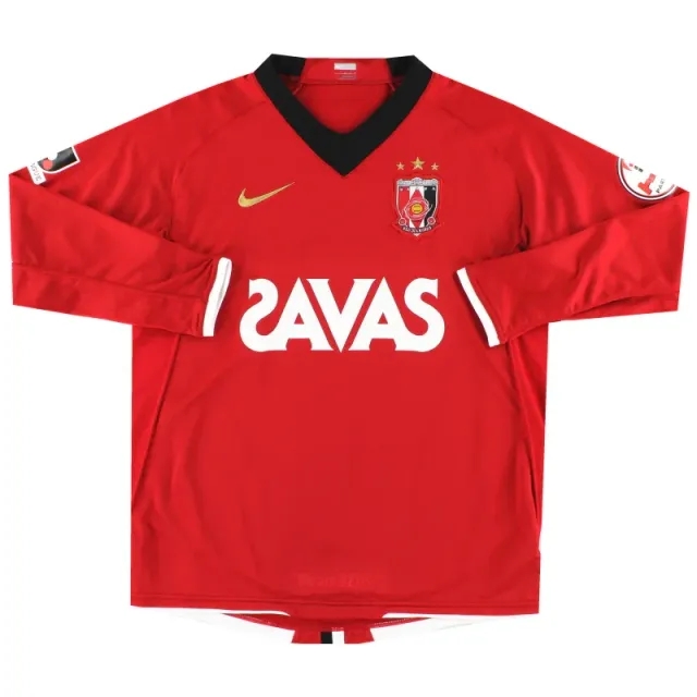 2008 Urawa Red Diamonds Nike Home Shirt L/S M - Other World Clubs / Excellent 