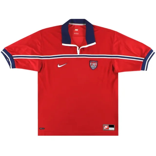 1998-99 USA Nike Away Shirt M - USA / Excellent 