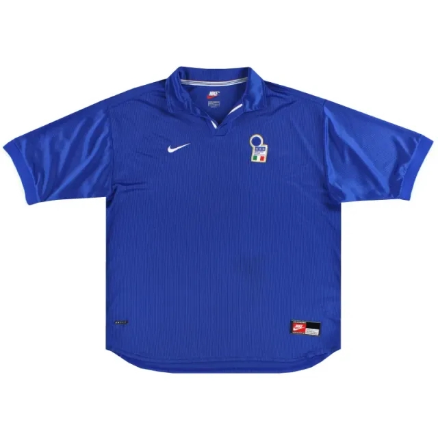 1997-98 Italy Nike Home Shirt S - Italy / Good 